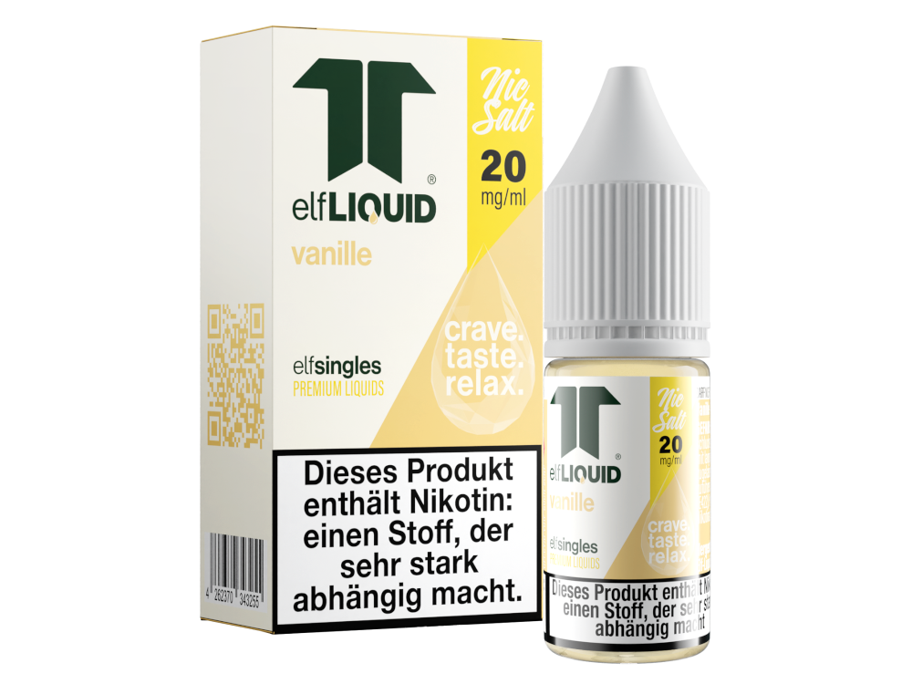 Elf-Liquid - Single - Nikotinsalz Liquid - Vanille