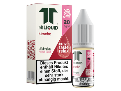 Elf-Liquid - Single - Nikotinsalz Liquid - Kirsche
