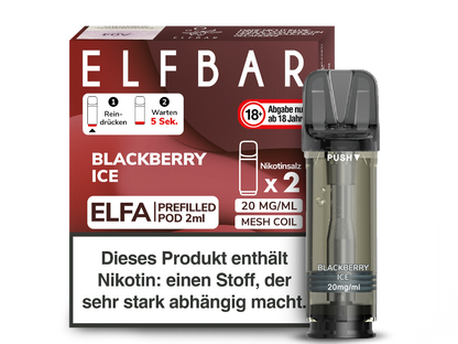Elfbar Elfa Pod 20mg/ml (2 Stück) - Blue Razz Lemonade