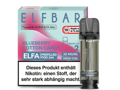Elfbar Elfa Pod 20mg/ml (2 Stück) - Blue Razz Lemonade