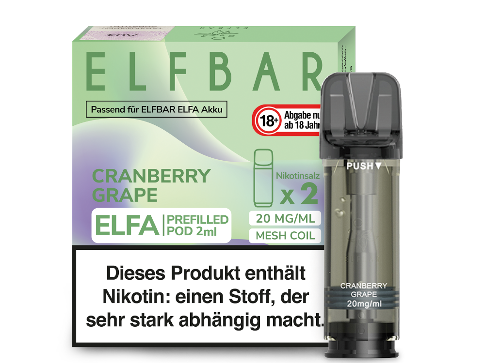 Elfbar Elfa Pod 20mg/ml (2 Stück) - Blue Razz Lemonade