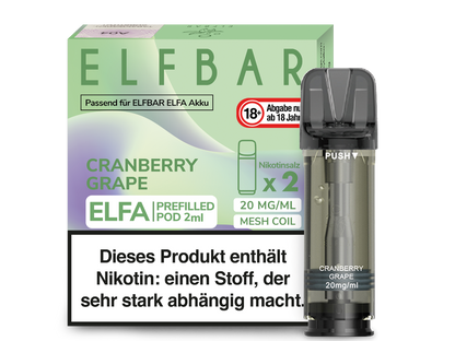 Elfbar Elfa Pod 20mg/ml (2 Stück) - Blue Razz Lemonade