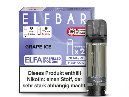 Elfbar Elfa Pod 20mg/ml (2 Stück) - Blue Razz Lemonade
