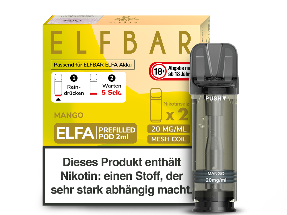 Elfbar Elfa Pod 20mg/ml (2 Stück) - Blue Razz Lemonade