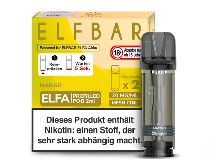 Elfbar Elfa Pod 20mg/ml (2 Stück) - Blue Razz Lemonade