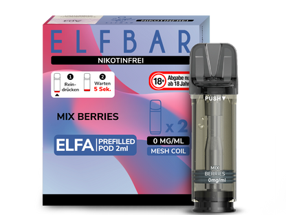 Elfbar Elfa Pod 20mg/ml (2 Stück) - Blue Razz Lemonade