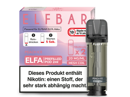 Elfbar Elfa Pod 20mg/ml (2 Stück) - Blue Razz Lemonade