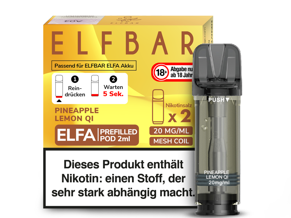 Elfbar Elfa Pod 20mg/ml (2 Stück) - Blue Razz Lemonade