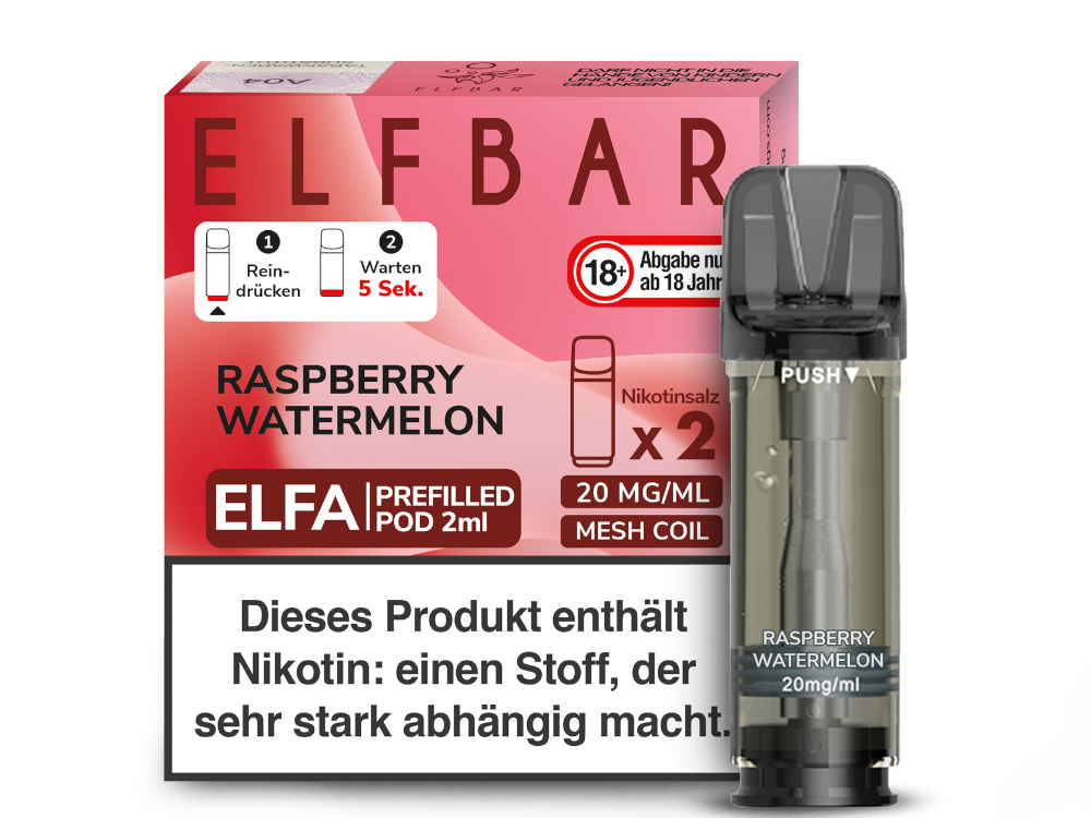 Elfbar Elfa Pod 20mg/ml (2 Stück) - Blue Razz Lemonade