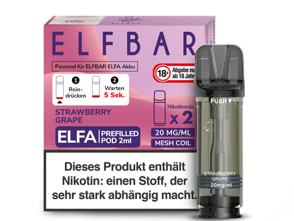 Elfbar Elfa Pod 20mg/ml (2 Stück) - Blue Razz Lemonade