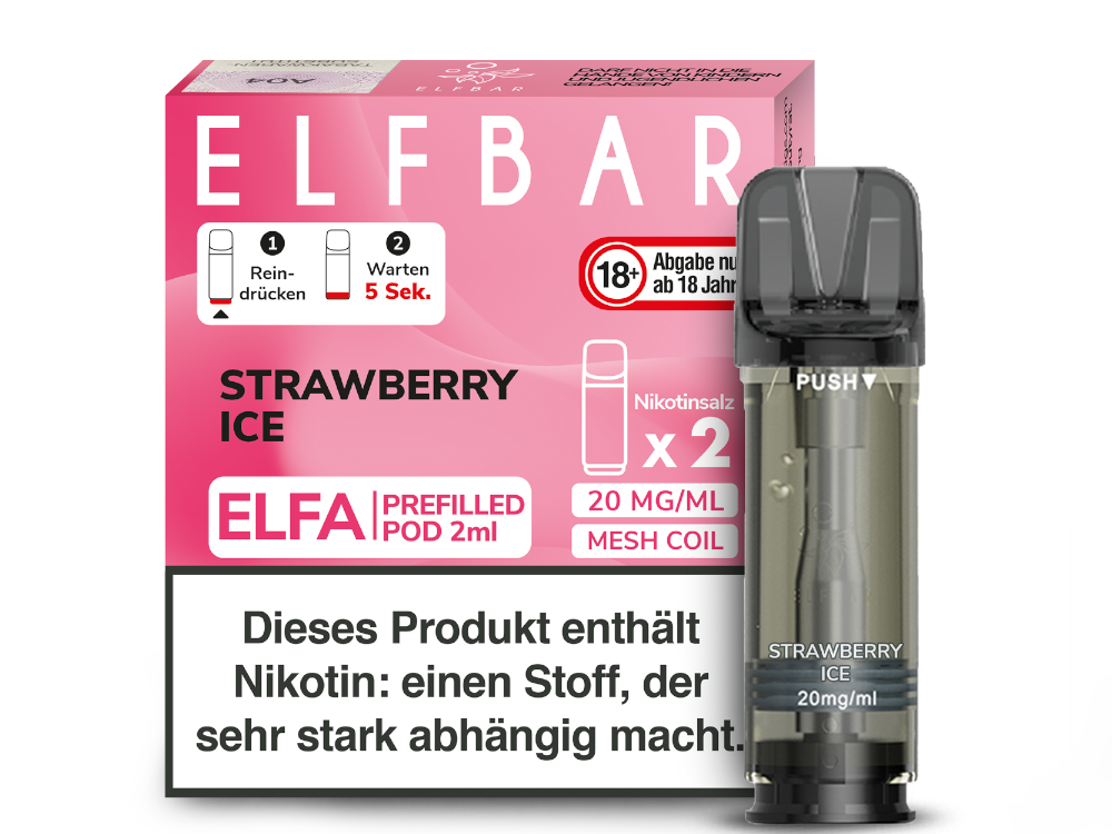 Elfbar Elfa Pod 20mg/ml (2 Stück) - Blue Razz Lemonade