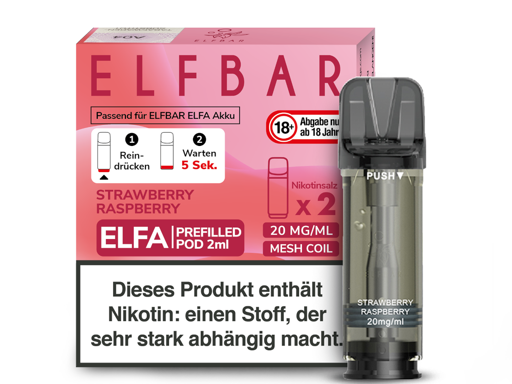 Elfbar Elfa Pod 20mg/ml (2 Stück) - Blue Razz Lemonade