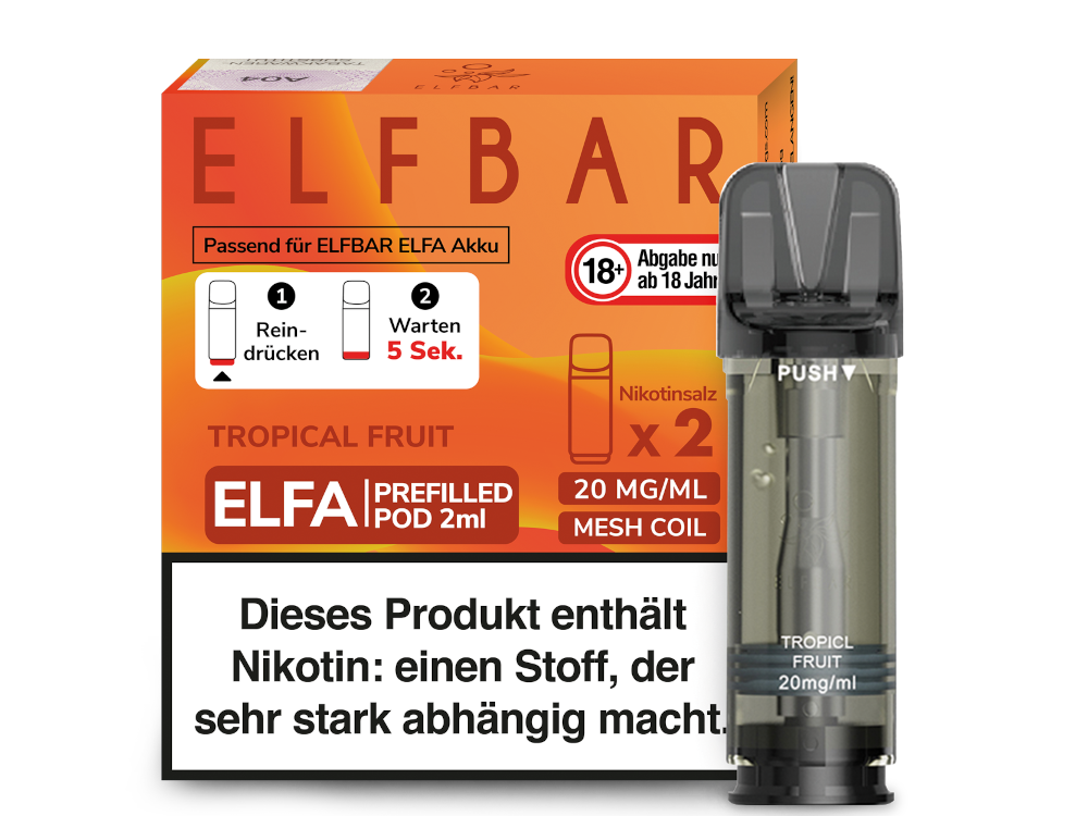 Elfbar Elfa Pod 20mg/ml (2 Stück) - Blue Razz Lemonade