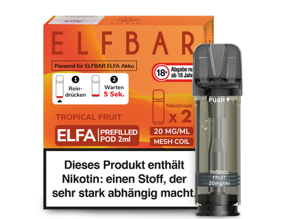 Elfbar Elfa Pod 20mg/ml (2 Stück) - Blue Razz Lemonade