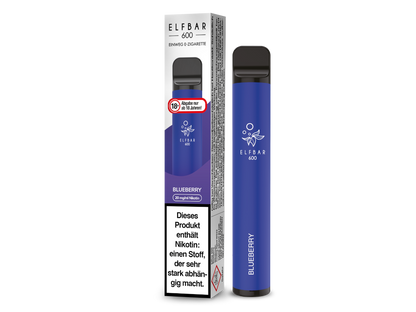 Elfbar 600 Einweg E-Zigarette - Blueberry