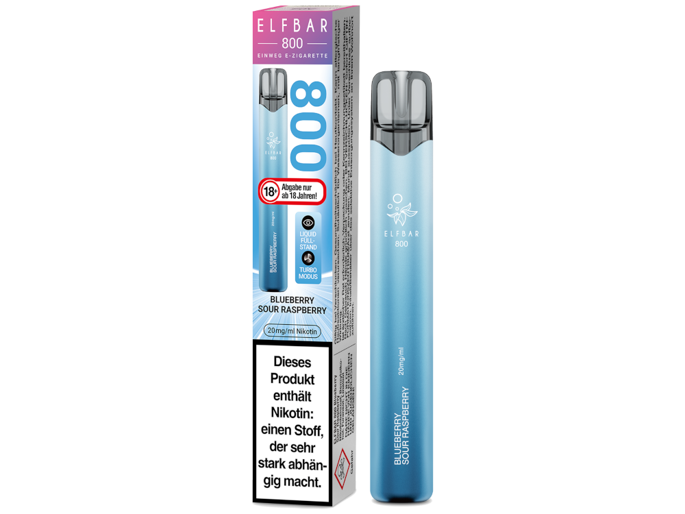 Elfbar 800 Einweg E-Zigarette - Blueberry
