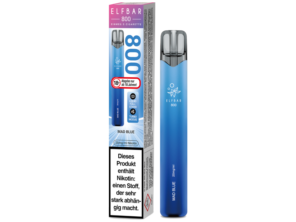 Elfbar 800 Einweg E-Zigarette - Blueberry