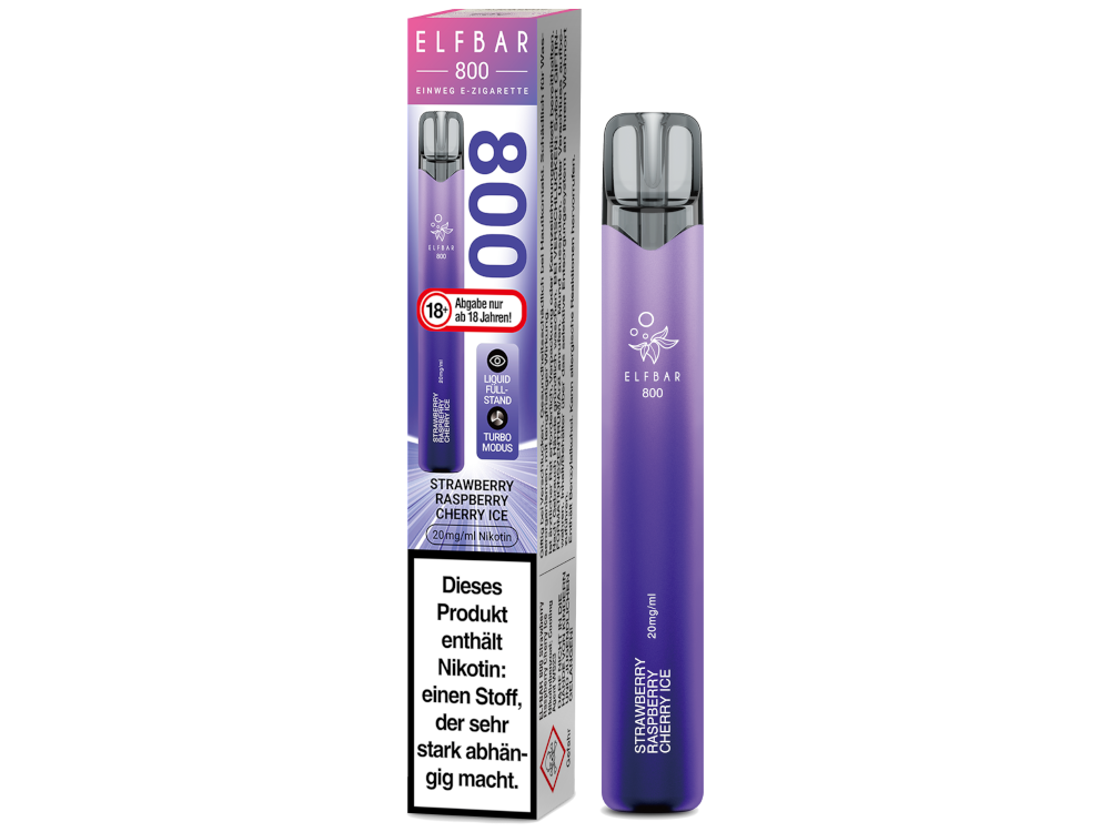 Elfbar 800 Einweg E-Zigarette - Blueberry