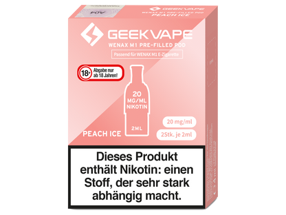 GeekVape - Wenax M1 Pod (2 Stück pro Packung) - Blueberry Ice