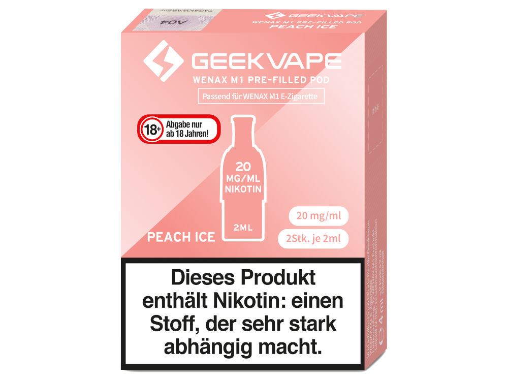 GeekVape - Wenax M1 Pod (2 Stück pro Packung) - Blueberry Ice