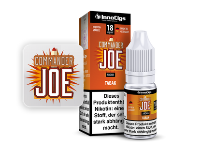 Commander Joe Tabak Aroma - Liquid für E-Zigaretten