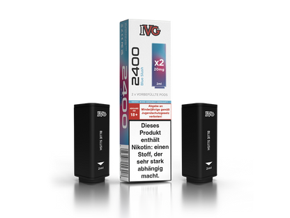 IVG - 2400 Pod 20mg/ml (2 Stück pro Packung) - Blue Razz Cherry