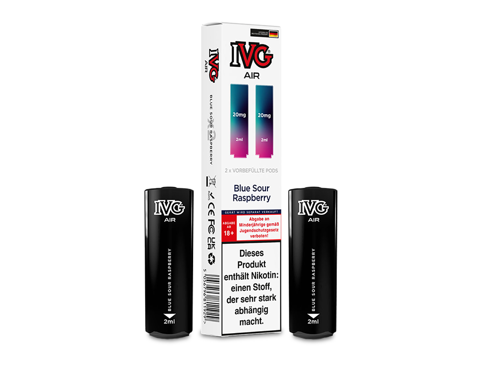 IVG AIR Pod (2 Stück pro Packung) - Blue Raspberry Ice