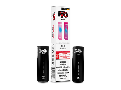 IVG AIR Pod Multi Flavour Edition (2 Stück pro Packung) - Blue Raspberry Edition