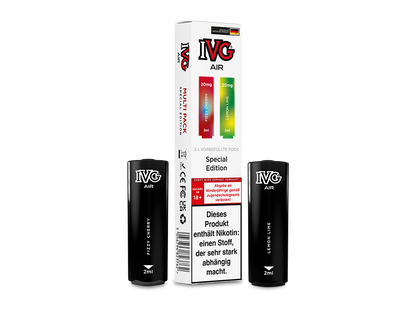IVG AIR Pod Multi Flavour Edition (2 Stück pro Packung) - Blue Raspberry Edition
