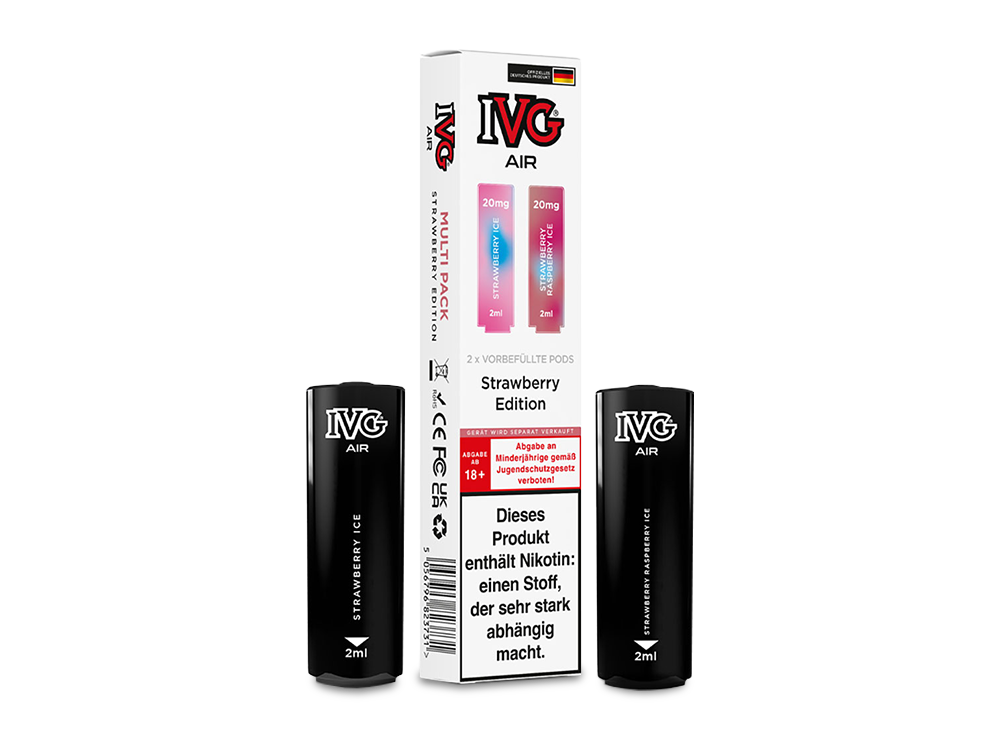 IVG AIR Pod Multi Flavour Edition (2 Stück pro Packung) - Blue Raspberry Edition