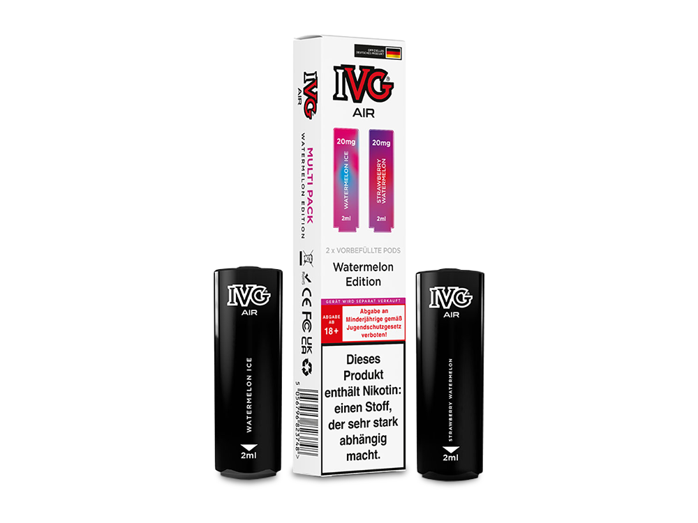 IVG AIR Pod Multi Flavour Edition (2 Stück pro Packung) - Blue Raspberry Edition