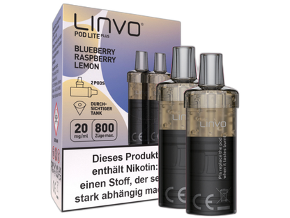 Linvo - Pod Lite Plus Cartridge 20 mg/ml (2 Stück pro Packung) - Apple Peach