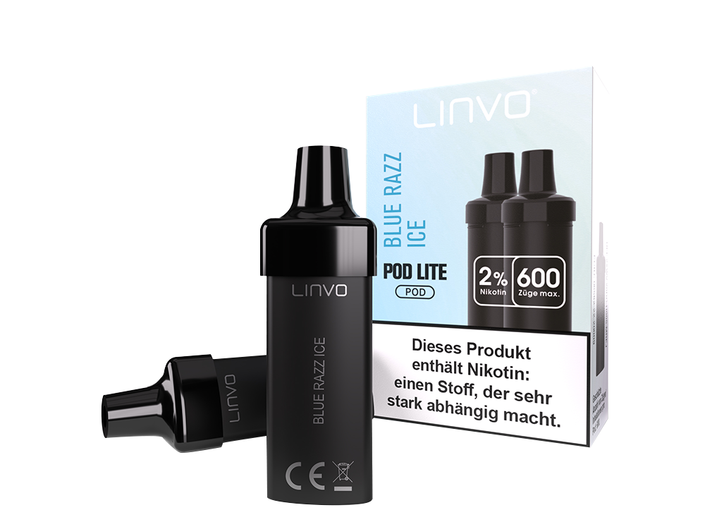 Linvo - Pod Lite Cartridge (2 Stück pro Packung) - Banana Ice Cream