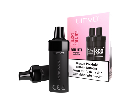 Linvo - Pod Lite Cartridge (2 Stück pro Packung) - Banana Ice Cream