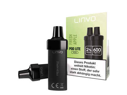 Linvo - Pod Lite Cartridge (2 Stück pro Packung) - Banana Ice Cream