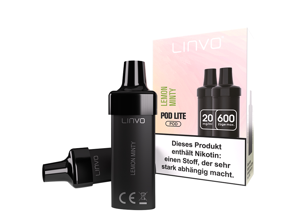 Linvo - Pod Lite Cartridge (2 Stück pro Packung) - Banana Ice Cream