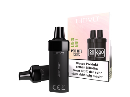 Linvo - Pod Lite Cartridge (2 Stück pro Packung) - Banana Ice Cream
