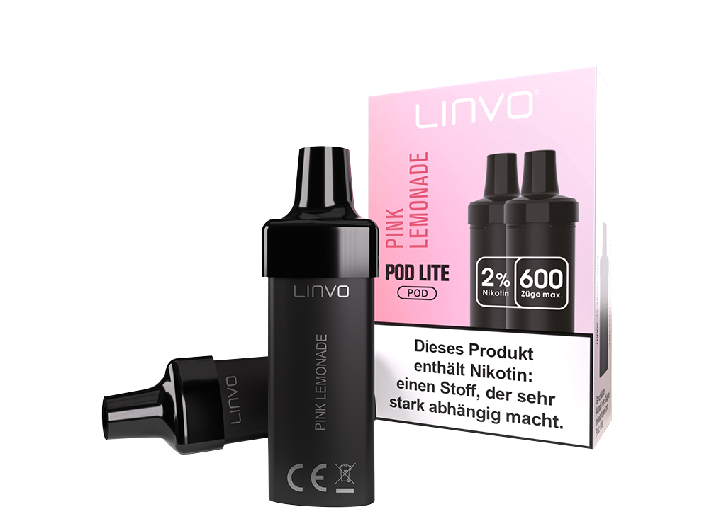 Linvo - Pod Lite Cartridge (2 Stück pro Packung) - Banana Ice Cream