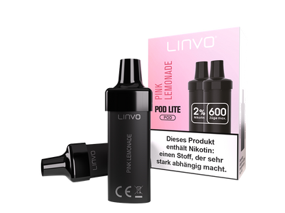 Linvo - Pod Lite Cartridge (2 Stück pro Packung) - Banana Ice Cream