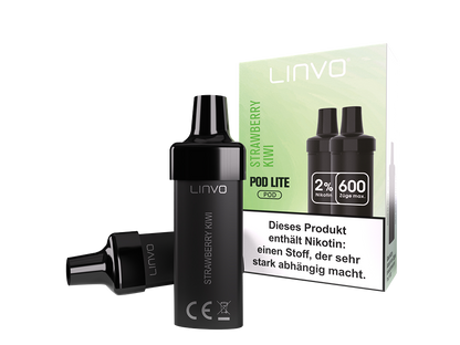Linvo - Pod Lite Cartridge (2 Stück pro Packung) - Banana Ice Cream