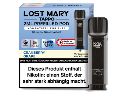Lost Mary - Tappo Pod (2 Stück pro Packung) - Blue Razz Lemonade