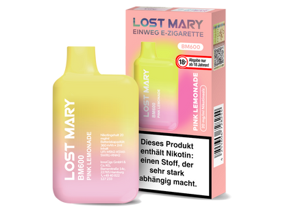 Lost Mary - BM600 Einweg E-Zigarette - 20mg/ml - Blueberry