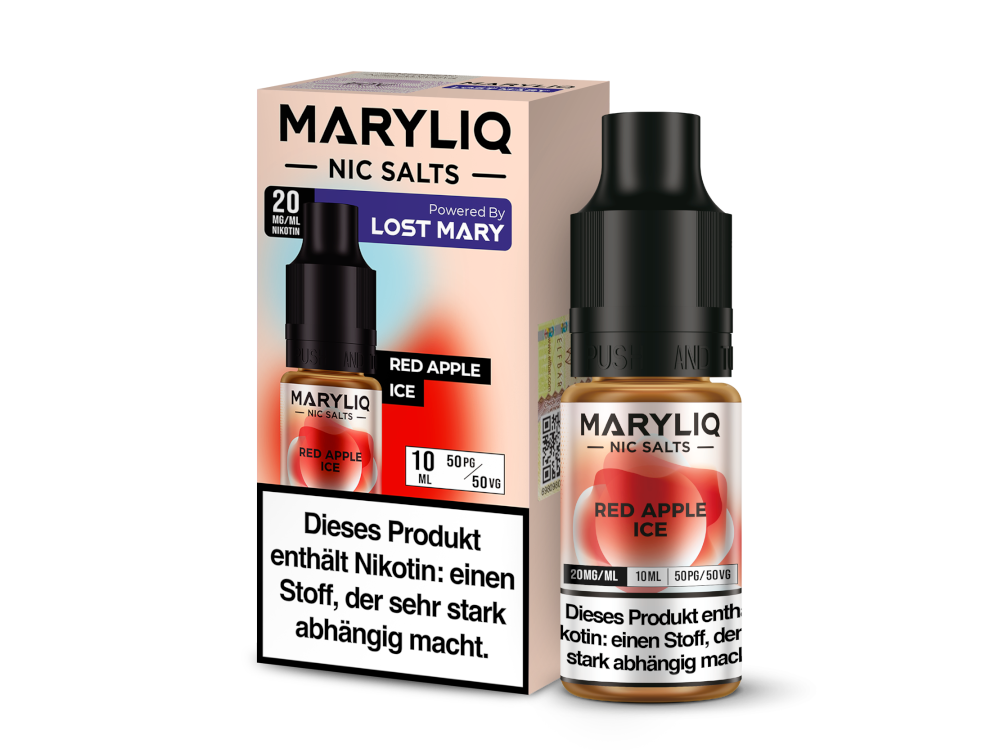 MARYLIQ - Nikotinsalz Liquid - Red Apple Ice