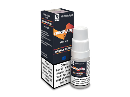 Overvape - Nikotinsalz Liquid - Double Peach