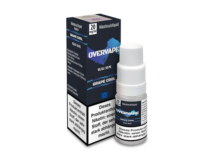 Overvape - Nikotinsalz Liquid - Grape Cool