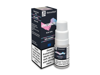 Overvape - Nikotinsalz Liquid - Ice Candy