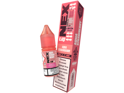 Pod Salt - NexLiq - Nikotinsalz Liquid - Aqua Strawberry