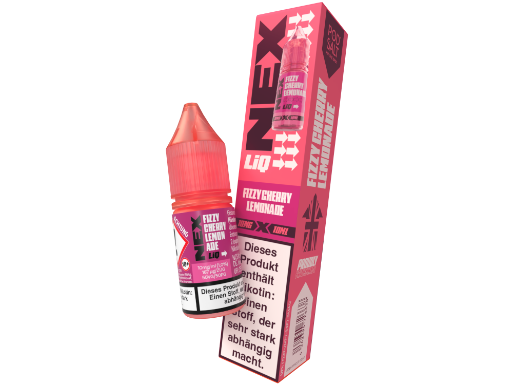 Pod Salt - NexLiq - Nikotinsalz Liquid - Fizzy Cherry Lemonade