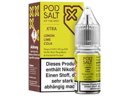 Pod Salt X - Nikotinsalz Liquid  - Lemon Lime Cola