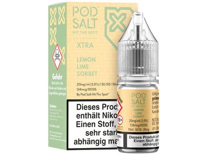 Pod Salt X - Nikotinsalz Liquid  - Lemon Lime Sorbet